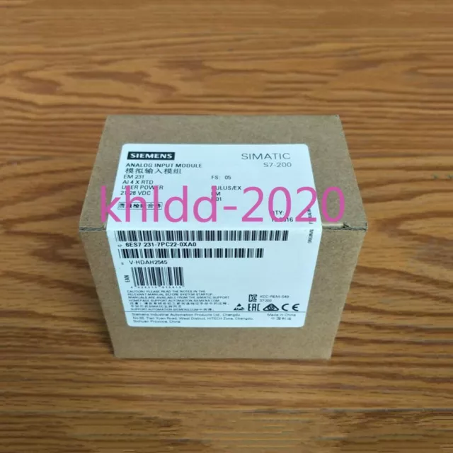 Siemens 6ES7 231-7PC22-0XA0 Module New One Expedited Shipping 6ES7231-7PC22-0XA0