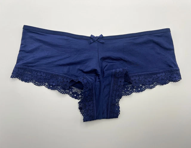 Victoria's Secret Vintage Panties Size Small S 2018 Sexy Satin Lace Bow Cheeky