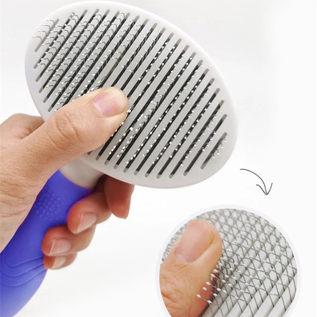 Pet Dog Cat Hair Remover Comb Needle Grooming Massage Deshedding Cleaning Brush 5