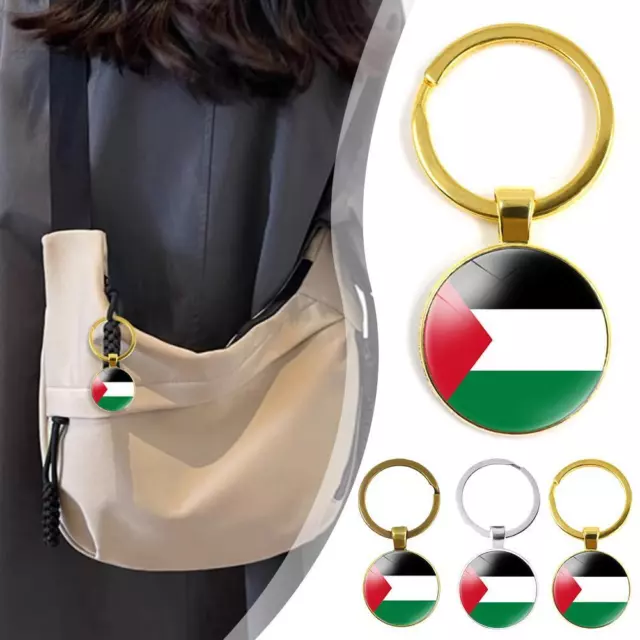 Geschenk Schlüsselanhänger Anhänger: Palästina Flagge nie unterschätzen Macht palästinensisch AM BESTEN