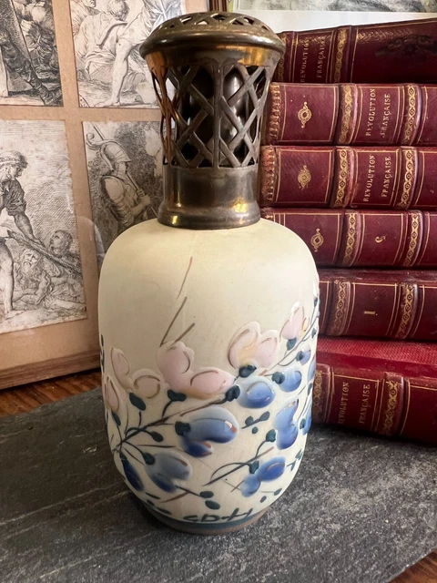 Lampe Berger Porcelaine Limoges THARAUD RF Pagode - Diffuseur Parfum Asie