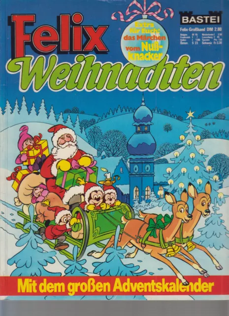 Felix Weihnachten-Sonderheft 1977 Zustand (0-1/1) mit Adventskalender