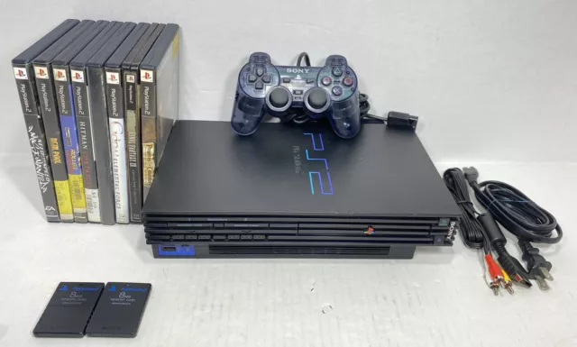 Original Sony PlayStation 2 PS2 Fat Console Renewed System Complete Bundle