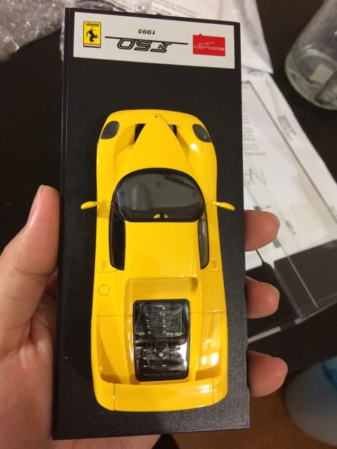MAKE UP EIDOLON 1:43 Ferrari F50 Yellow No BBR MR AMR $149.99
