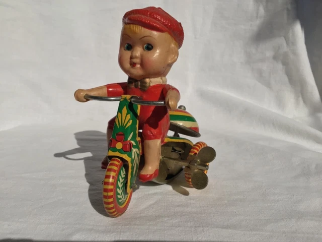 Jouet Ancien Mécanique – Lapin Buveur Automate – West Germany – Avec Boîte – Bon état