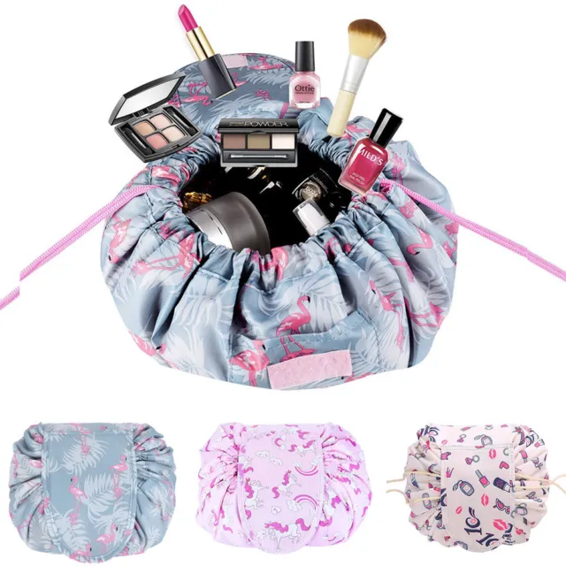Cosmetic Drawstring Bag Portable Makeup Bags Storage Travel Pouch Luxury product