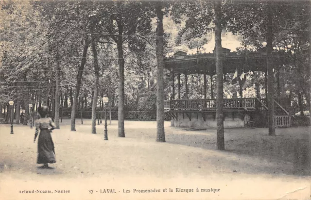 53-Laval-Promenades Et Kiosque A Musique-N°6023-C/0279