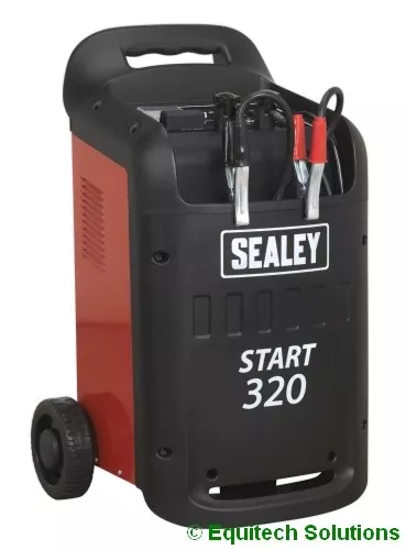 Sealey  Start320 12V 24V Battery Charger Starter Car Van Light Commercial