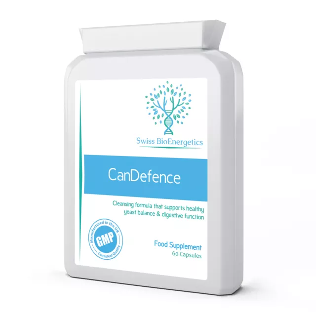 CanDefence 60 capsules - Ultimate Candida Cleanse Extra Force TOUT-EN-UN forme