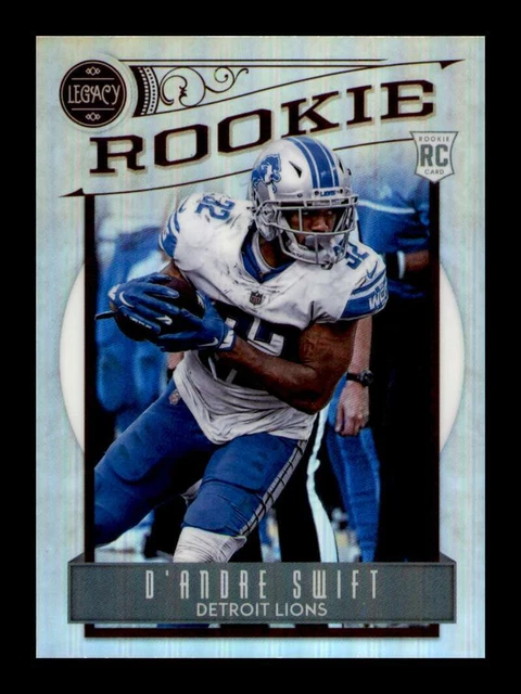 2020 Panini Chronicles Legacy Silver Prizm D'Andre Swift #208 Rookie RC SP