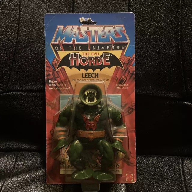 Vintage Mattel MOTU Masters of the Universe  Leech Evil Horde Figure 1984 Moc