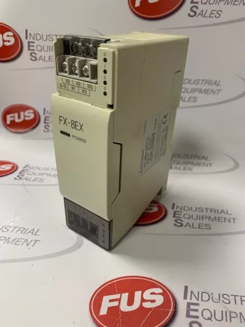 Mitsubishi FX-8EX-ES/UL Input Block Sink/Source Configurable Type