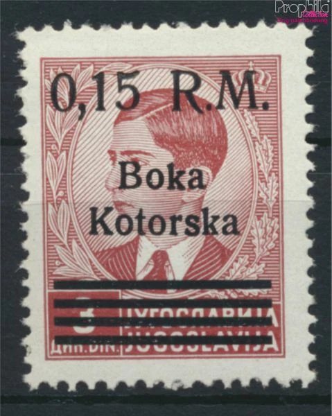 Briefmarken Kotor (Dt. Bes.2.WK.) 1944 Mi 8 postfrisch(9476056