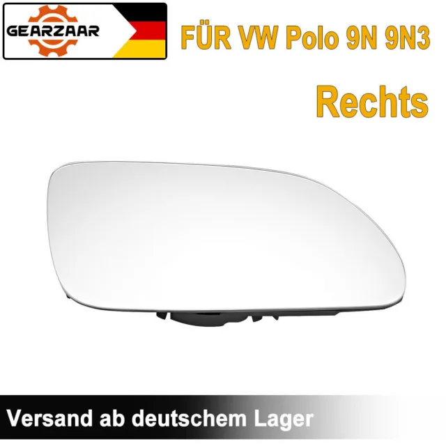 SPIEGEL RECHTS FÜR VW Polo 9N3 6/05-6/09 manuell verstellbar Außenspiegel  EUR 56,95 - PicClick DE