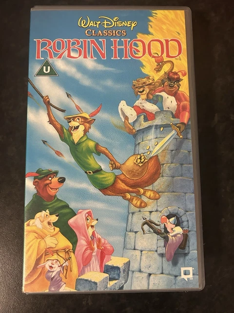 ROBIN HOOD WALT Disney PAL VHS Tape GREAT CONDITION 5 39 PicClick UK robin-hood-walt-disney-pal-vhs-tape-great-condition-5-39-picclick-uk