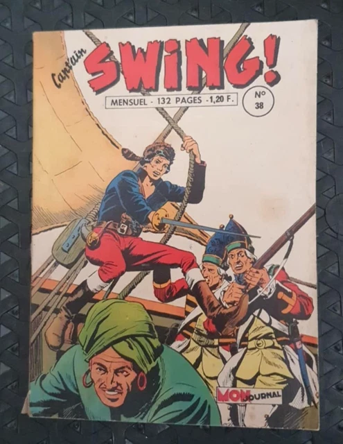 PETIT FORMAT BD CAPTAIN SWING 154 mon journal 1979