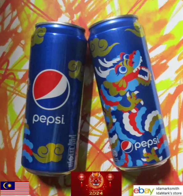 PEPSI COLA CAN MALAYSIA 320ml 2024 Limited Edition Chinese New Year