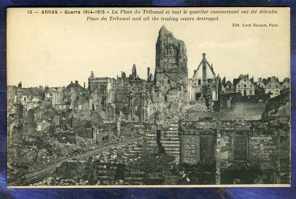 CPA WWI WW1 Guerre 14/18 Bombardement Verdun Ruines Cathedrale Bombing Ruins EUR 7,00 - FR