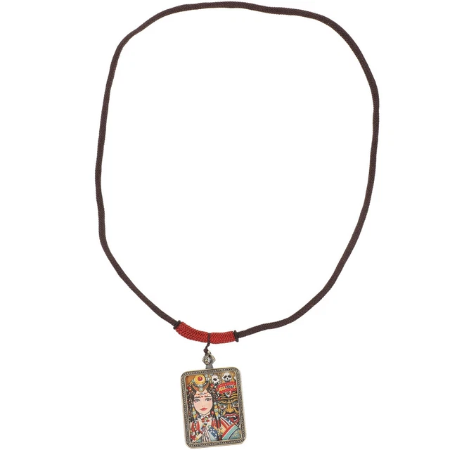 Vintage-Halskette Hundezauber Thanka Männer Halsketten Retro-Geschenke Anhänger