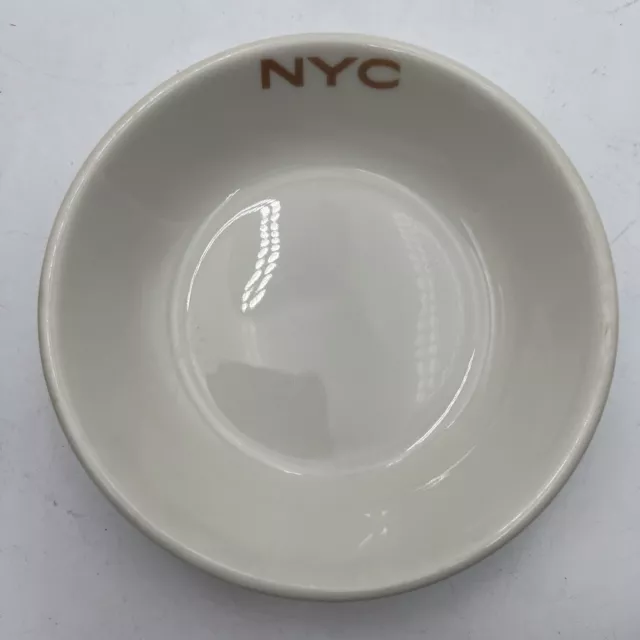 Vtg New York Central Railroad Syracuse China Mercury Pattern Sauce Bowl 5 1/4"