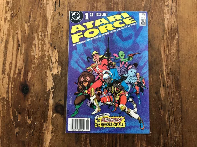 Atari Force #1 Newsstand VF+ DC Comics 1984 COMBINE SHIPPING W