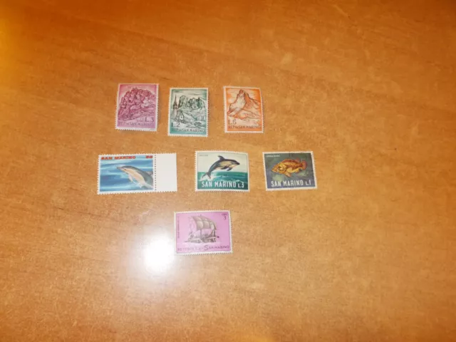 Kleines Lot / Briefmarken Aus San Marino / Postfrisch