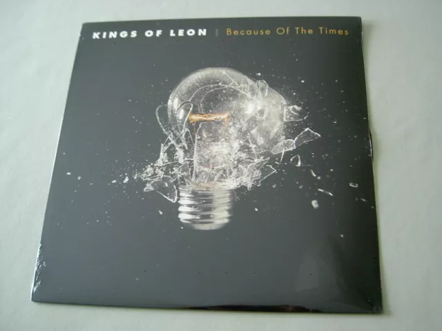 KINGS OF LEON Because Of The Times new sealed US 2007 ltd edn red vinyl LP