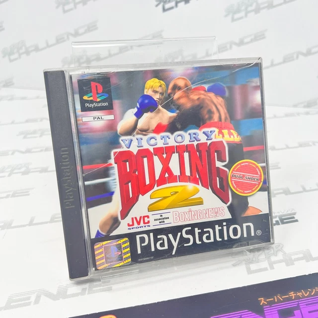 Victory Boxing 2 PS1 PlayStation PAL/UK CIB Complete with Manual