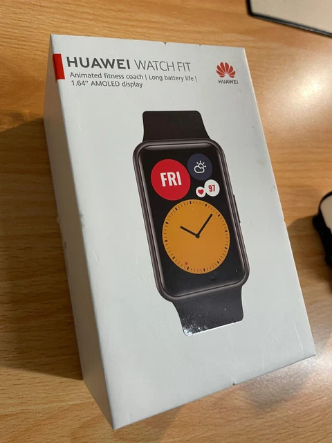 HUAWEI WATCH FIT Smartwatch, 1,64 Zoll Display, GPS, Black  OVP 2