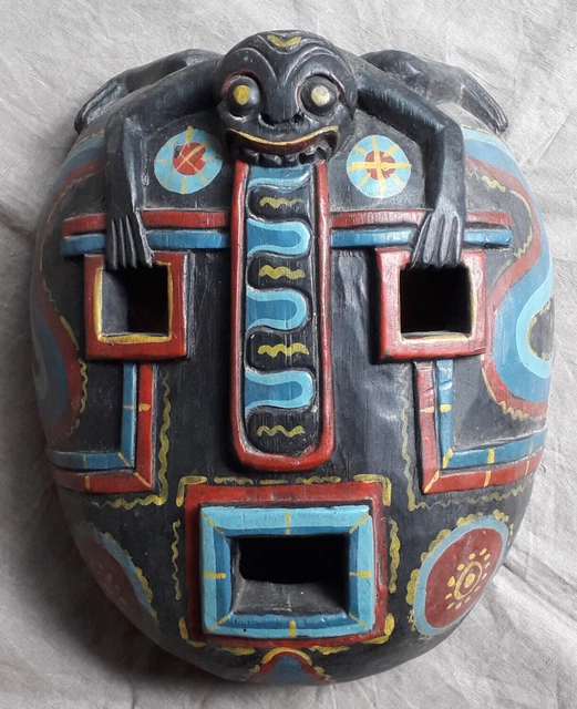 Old "Frog" Native American Mask - Northwest Coast - age unknown