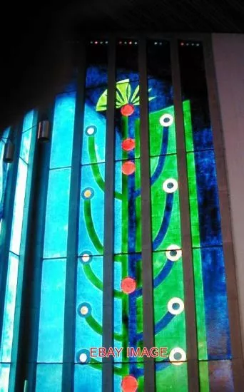 Photo  Bristol All Saints Pembroke Road Fibre-Glass Window By John Piper. Fine C