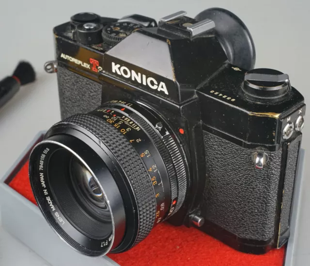 Konica Autoreflex T3n mit Hexanon AR 50mm 1.7