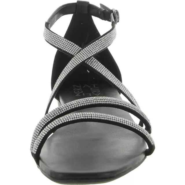 NATURALIZER WOMENS SICILY Rhinestone Dressy Strappy Sandals Shoes BHFO ...