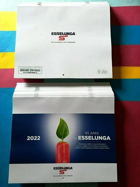 Tradizion. Calendario ALIMENTARE 2022 Esselunga, murale, cm 29,7 x 23,5, 28 pagg