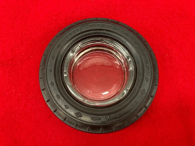 Goodyear Tire Ashtray Custom Super Cushion 3T Chevy Ford Mopar Vintage 50's