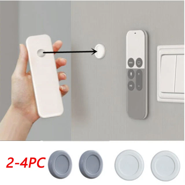 USA 2-4 PCS Set Magnetic Sticker Phone Remote Control Wall Mount Holder Storage