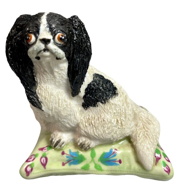 Vintage Basil Matthews King Charles Cavalier Spaniel Dog Figurine Signed