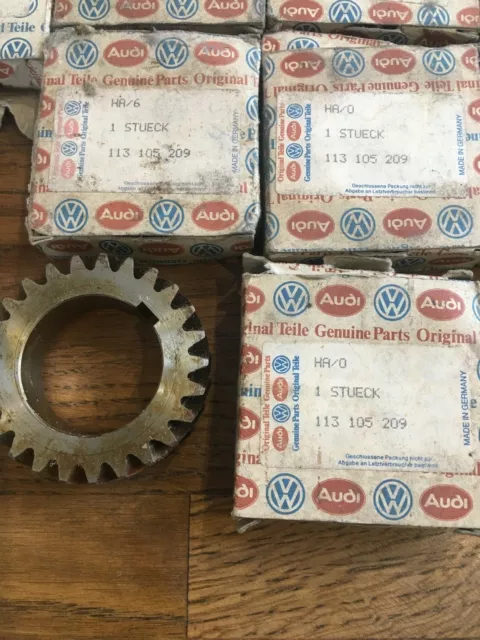 NOS original timing gear crankshaft VW Bus Käfer Karmann motor  Type1 1200 1600