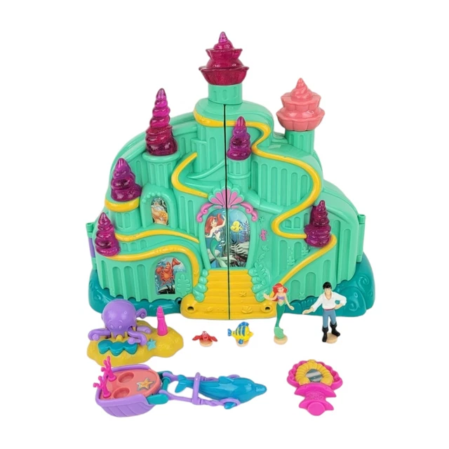 Disney The Little Mermaid Princess Ariels Secret Palace Playset Polly Pocket £7999 Picclick Uk