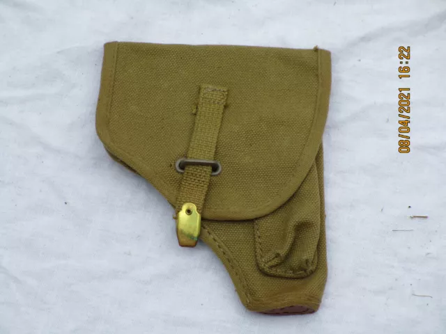 Beretta 1934 Funda, Bolso Del Arma , Canvas, Funda de Pistola, Italia, Caqui, #3