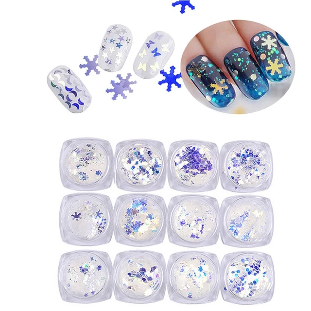 tips vernis des autocollants mince paillette paillettes le laser de paillettes