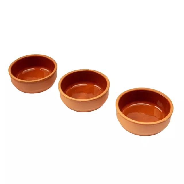 Juego de 2 cuencos de terracota, cazuela, cuencos para tapas, cuenco de... 2