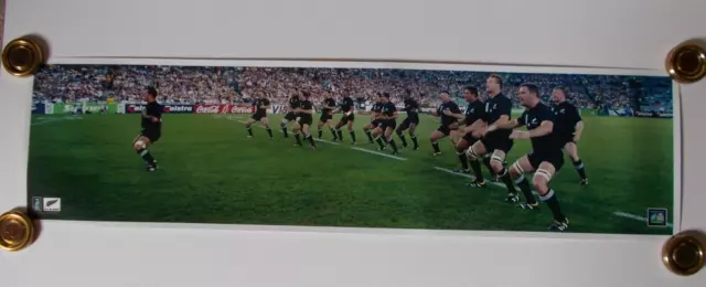 New Zealand All Blacks Performing The Haka 2003 Rugby World Cup