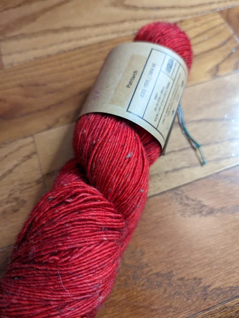 Madelinetosh TML TWEED patriarch 420yd sock 90/8/2; SW merino/viscose/nylon
