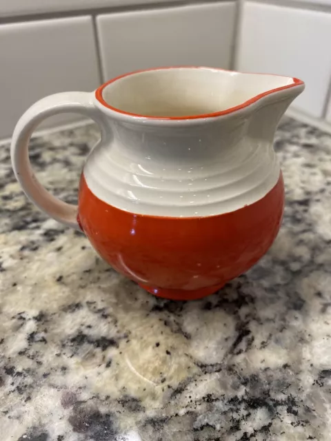 Vtg Czechoslovakia art deco modernist Ditmar Urbach ceramic pitcher