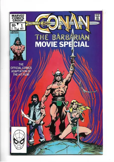 Marvel comics - Conan the Barbarian Movie Special #01 (Oct'82)  Very Fine