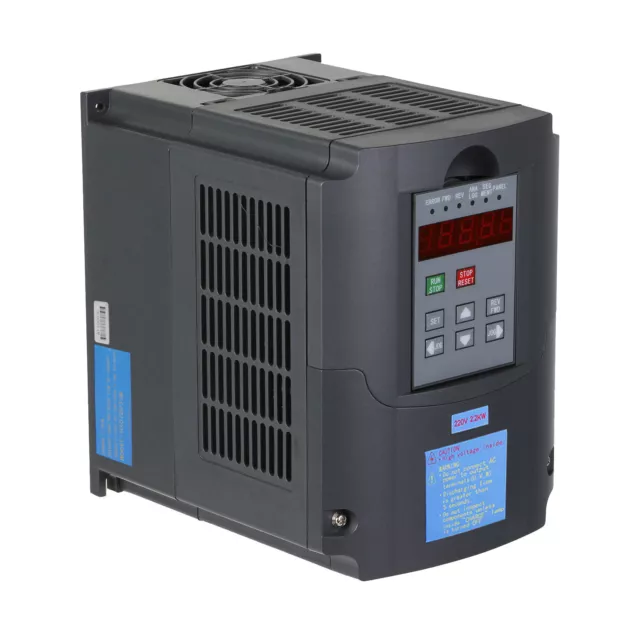 220V 2.2KW Variateur de Fréquence VFD Vitesse Contrôleur Variable Inverseur 2