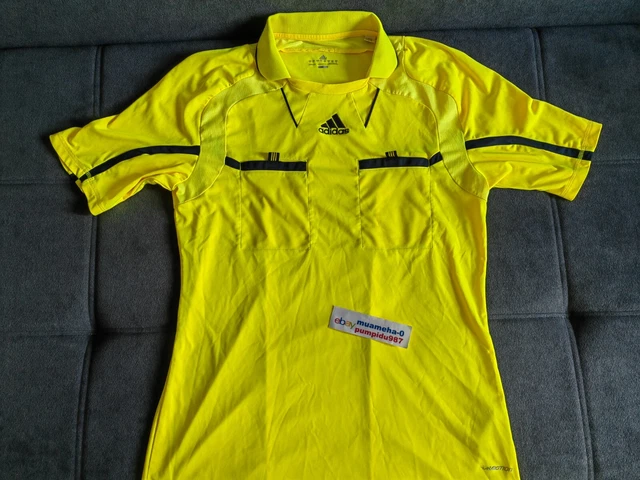 Referee Shirt Adidas Formotion Jersey Football Kit Yellow 2010 Trikot