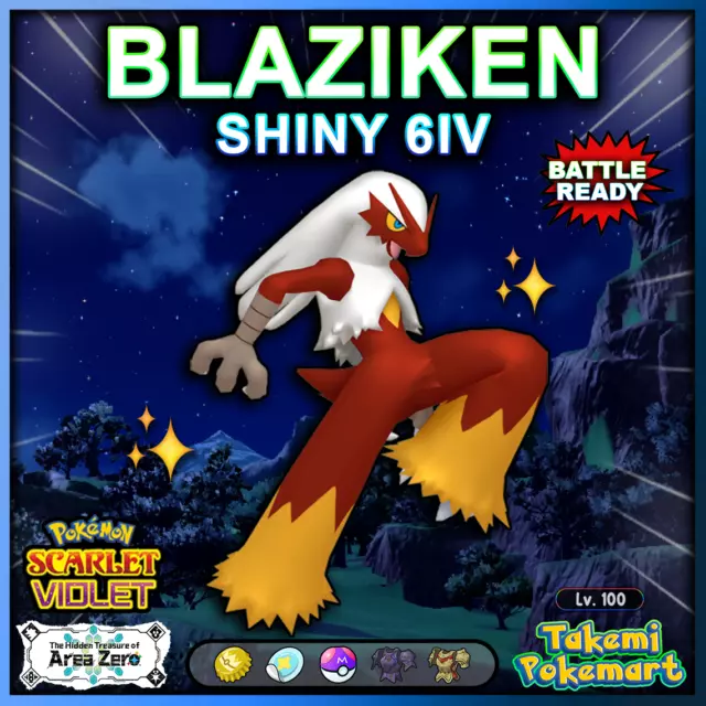 KINGAMBIT Shiny 6IV / Pokemon Scarlet and Violet / Competitive -  Israel