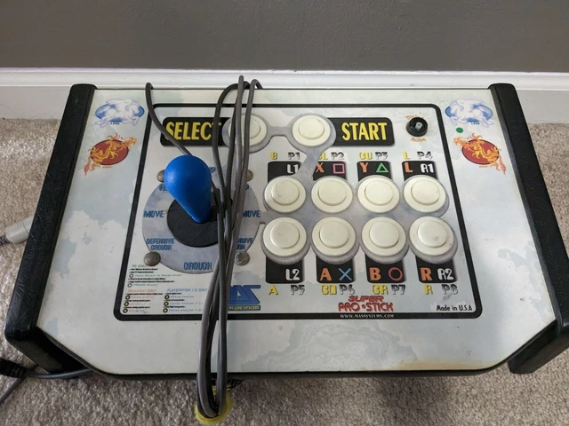 RARE MAS Multi Arcade System SUPER PRO STICK USA Dreamcast PS2 DUAL WORKS RARE MAS Multi Arcade System SUPER PRO STICK USA Dreamcast PS2 DUAL WORKS